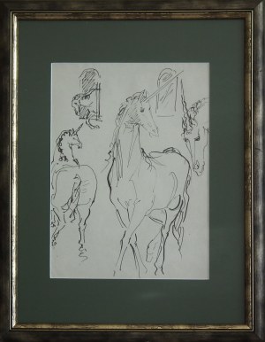 Antoni Uniechowski (1898-1978), Unicorns from the series 
