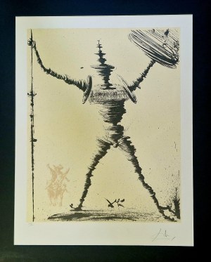 Salvador DALI (1904-1989), Don Quixote, 1964.