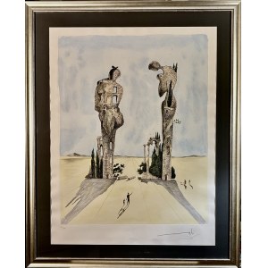 Salvador DALI (1904-1989) Archeological reminiscence of Millet's Angelus