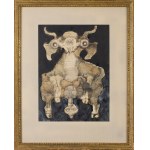 Jan Lebenstein (1930 Brest Litovsk - 1999 Krakau), Doppelfigur, 1965