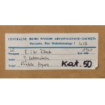 Jan Lebenstein (1930 Brest Litovsk - 1999 Krakau), Doppelfigur, 1965
