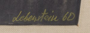 Jan Lebenstein (1930 Brześć Litewski - 1999 Kraków), Figura trapezoidalna (