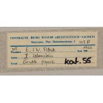 Jan Lebenstein (1930 Brześć Litewski - 1999 Kraków), Figura podwójna, 1966