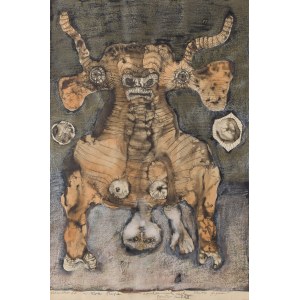 Jan Lebenstein (1930 Brześć Litewski - 1999 Kraków), Figura podwójna, 1966
