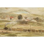 Tadeusz Makowski (1882 Oświęcim - 1932 Paris), Landscape from Normandy (Paysage normand), circa 1926