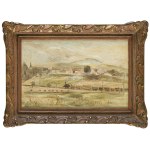 Tadeusz Makowski (1882 Oświęcim - 1932 Paris), Landscape from Normandy (Paysage normand), circa 1926