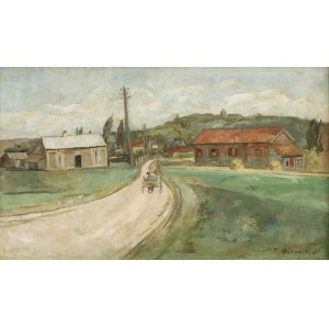 Tadeusz Makowski (1882 Oświęcim - 1932 Paryż), Droga (Le chemin), około 1926
