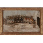 Tadeusz Makowski (1882 Oświęcim - 1932 Paryż), Króliki w klatkach (Niches à lapins), 1927