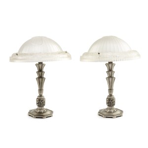 Georges Leleu, Pair of lamps