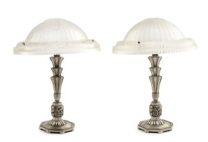 Georges Leleu, Pair of lamps