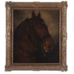 Piotr Michałowski (1800 Kraków - 1855 Krzyżtoporzyce k. Krakowa), Głowa konia, około 1840