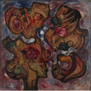 Alfred Lenica (1899 Pabianice - 1977 Warsaw), Anti-aesthetic Secession, 1968