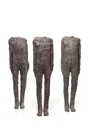 Magdalena Abakanowicz (1930 Falenty near Warsaw - 2017 Warsaw), Group of Children's Figures, 2008