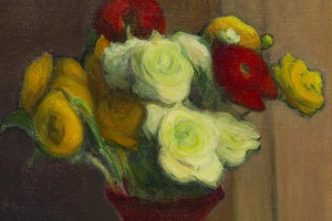 Wladyslaw Slewinski (1854 Bialynin - 1918 Paris), Vase with flowers and apples, circa 1903