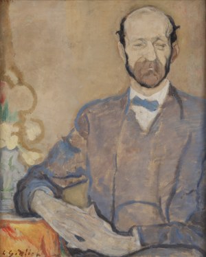 Leopold Gottlieb (1879 Drohobych - 1934 Paris), Portrait of Professor Georges Bohn, after 1910