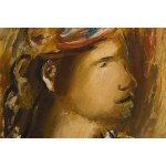 Zygmunt Józef Menkes (1896 Lwów - 1986 Riverdale, USA), Głowa mężczyzny w turbanie, około 1926-1929