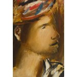 Zygmunt Józef Menkes (1896 Lwów - 1986 Riverdale, USA), Głowa mężczyzny w turbanie, około 1926-1929