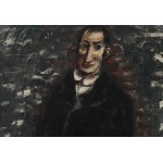 Zygmunt Józef Menkes (1896 Lwów - 1986 Riverdale, USA), Portret mężczyzny (Lewita), 1927