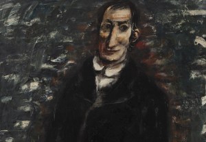 Zygmunt Józef Menkes (1896 Lviv - 1986 Riverdale, USA), Portrait of a man (