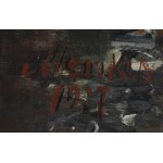 Zygmunt Józef Menkes (1896 Lwów - 1986 Riverdale, USA), Portret mężczyzny (Lewita), 1927