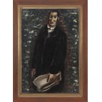 Zygmunt Józef Menkes (1896 Lwów - 1986 Riverdale, USA), Portret mężczyzny (Lewita), 1927