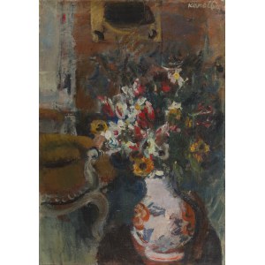 Rajmund Kanelba (Kanelbaum) (1897 Warsaw - 1960 London), Flowers in a Vase, ca. 1925-27