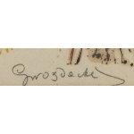 Gustaw Gwozdecki (1880 Warszawa - 1935 Paryż), Głowa kobiety o wschodnich rysach, około 1920