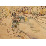 Maria Melania Mutermilch \ Mela Muter (1876 Warszawa - 1967 Paryż), Collioure (recto) / Sekwana w Paryżu (verso)