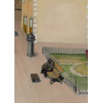 Rafał Malczewski (1892 Kraków - 1965 Montreal), Dworzec kolejowy, 1930