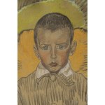 Stanisław Ignacy Witkiewicz \ Witkacy (1885 Warszawa - 1939 Jeziory na Polesiu), Portret Kazimierza Burnata, 1925