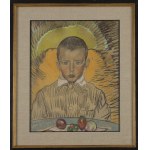 Stanisław Ignacy Witkiewicz \ Witkacy (1885 Warszawa - 1939 Jeziory na Polesiu), Portret Kazimierza Burnata, 1925