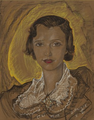 Stanislaw Ignacy Witkiewicz, Witkacy (1885 Warsaw - 1939 Jeziory, Polesie), Portrait of a Woman, 1935