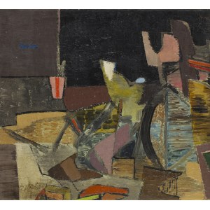 Jankiel Adler (1895 Tuszyn near Lodz - 1949 Aldbourne near London), Composition with still life, 1943-46