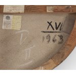 Jan Berdyszak (1934 Zawory - 2014 Poznań), Composizione di cerchi XVI - strutturali, 1963