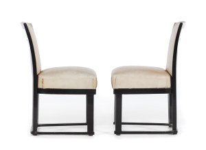 Josef Hoffmann (1870 - 1956 ), Set of four chairs