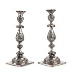 Pair of candlesticks, 1873
