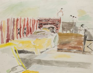 Piotr Potworowski (1898 Warsaw - 1962 Warsaw), Untitled, 1940s-50s.