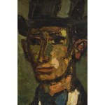 Stanisław Eleszkiewicz (1900 Czutów k. Połtawy - 1963 Paryż), Mężczyzna w kapeluszu (Autoportret), po 1923