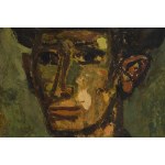 Stanisław Eleszkiewicz (1900 Czutów k. Połtawy - 1963 Paryż), Mężczyzna w kapeluszu (Autoportret), po 1923