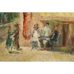Wladyslaw Jahl (1886 Yaroslavl - 1953 Paris), "Restaurant-bar", circa 1930