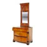 Komoda i lustro biedermeier