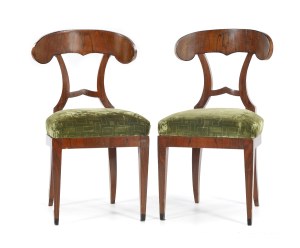 Pair of Biedermeier chairs