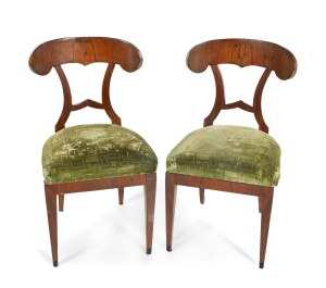 Pair of Biedermeier chairs