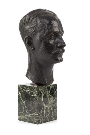Janina Broniewska (1886 - 1947), Portrait of Louis Frederic Clement-Simon, 1914