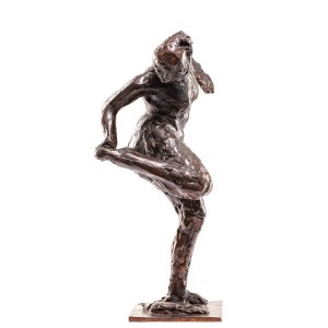Edgar Degas (1834 Paryż - 1917 Paryż), Tancerka spoglądająca na spód swojej prawej stopy (Danseuse regardant la plante de son pied droit)