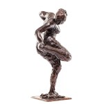 Edgar Degas (1834 Paryż - 1917 Paryż), Tancerka spoglądająca na spód swojej prawej stopy (Danseuse regardant la plante de son pied droit)