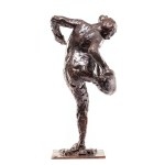 Edgar Degas (1834 Paryż - 1917 Paryż), Tancerka spoglądająca na spód swojej prawej stopy (Danseuse regardant la plante de son pied droit)