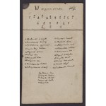 FEJA Edward] Fotografia absolwentów VI. klasy gimnazjum w Samborze. Fot. E. Feja, Sambor 1869 r.