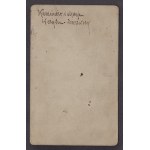 GREIM Michał] Fotografia portretowa Kazimierza i Marii Weryho-Darewskich. Fot. M. Greim. Kamenetz Podol. [Kamieniec Podolski, l. 80 XIX w.]