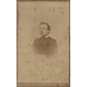 PACZOSIŃSKI Jan] Fotografia CDV p. Rogozińskiego. Fotografował J. Paczosiński. [Krosno, l. 60. XIX w.]
